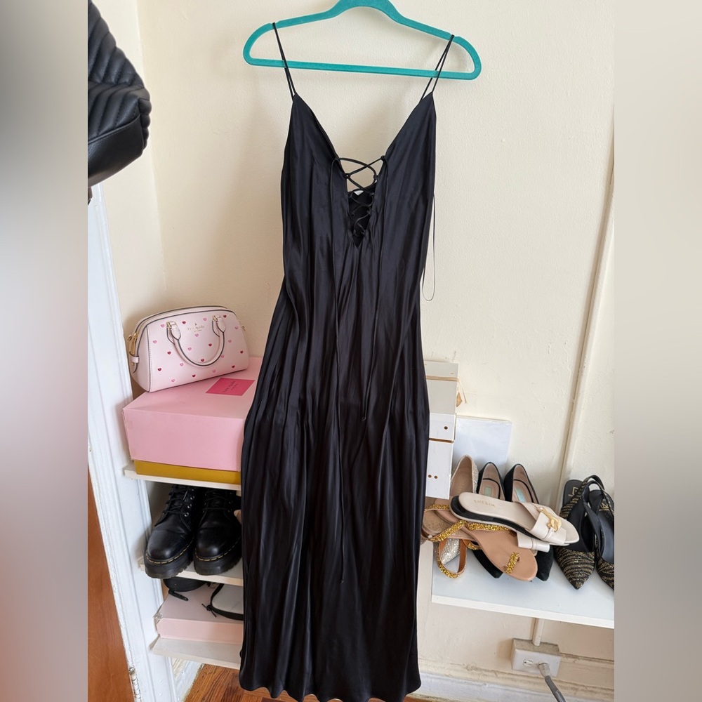 Zara Black Maxi Dress - Picture 3 of 4